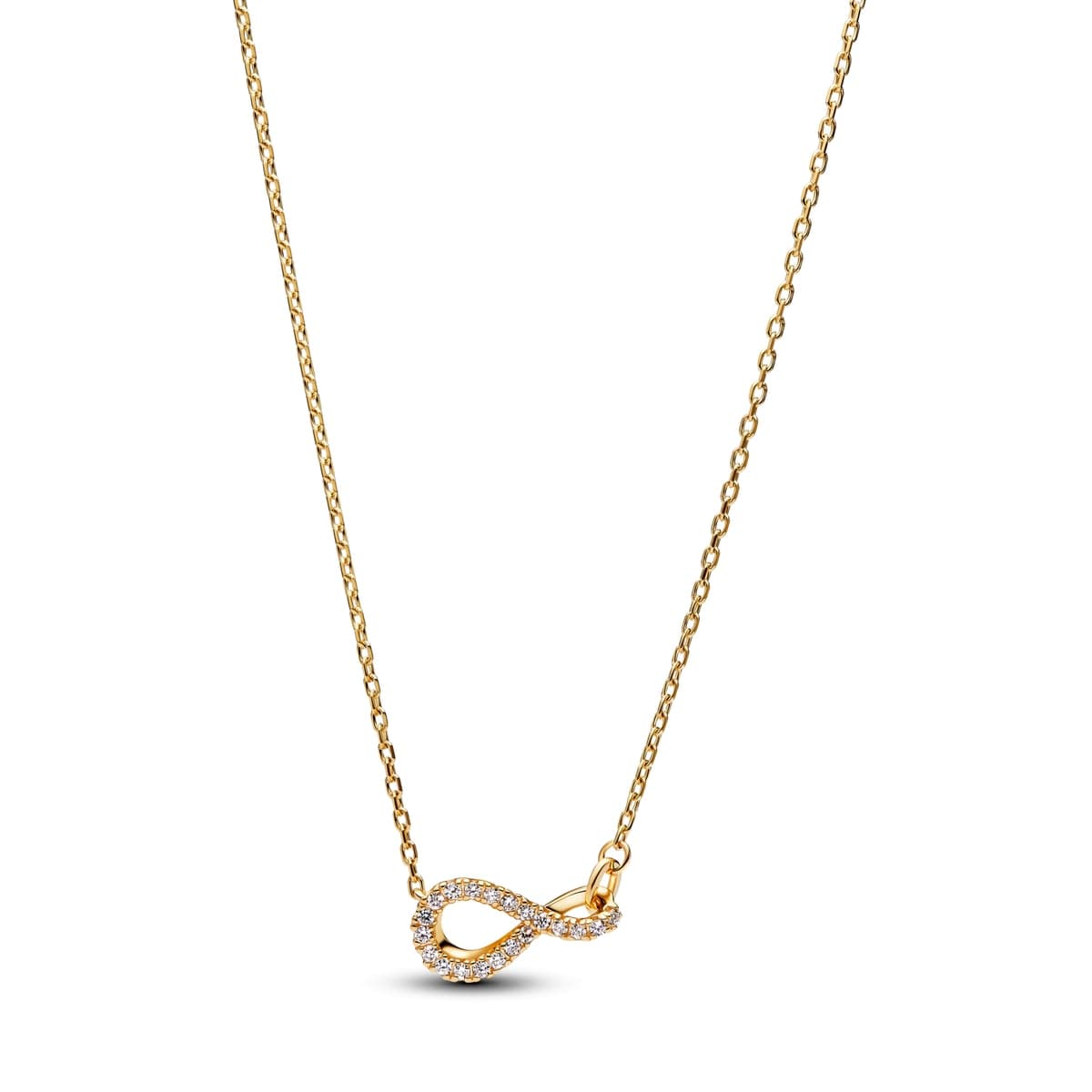 Pandora Infinite Lab-grown Diamond Pavé Pendant Necklace 354156C01 354156 — foto 1 di 1