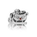 Santa's Sleigh Charm