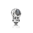 Grey Moonstone Triplet Charm