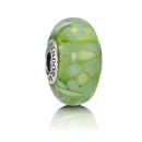 Silver Charm with Murano Glass