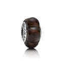 Flower Shaped Wooden Bead Coracao De Negro