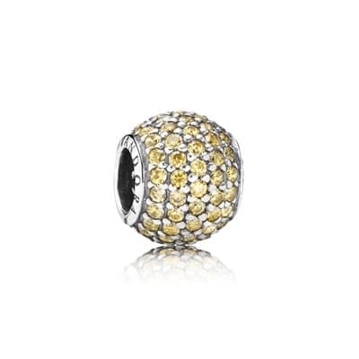 Pandora Pavé lights, fancy golden colored cz 791051FCZ 791051FCZ / 791051F — Foto 1 von 2