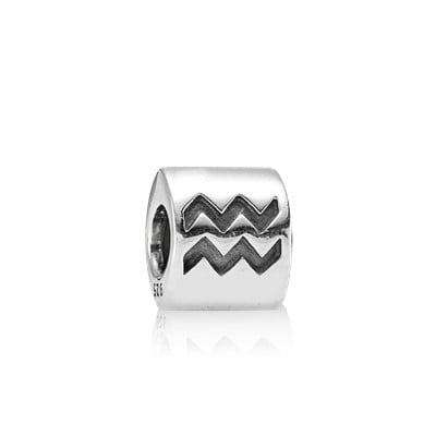 Charm, Sterling Silver, Aquarius