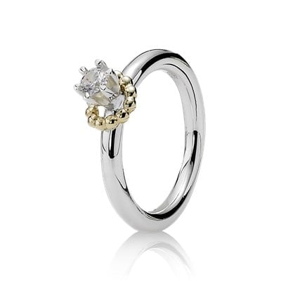Clear Cubic Zirconia Ring