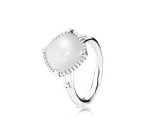 Pure Radiance Ring, Sterling Silver with White Quartzite