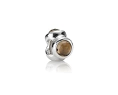 Natural Light Smokey Quartz Charm