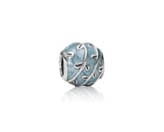Light Blue Vines Charm