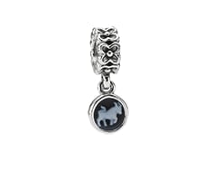 Charm, Sterling Silver, Agate
