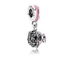Pandora Everlasting Pink Bouquet Pendant Charm 791106EN24 791106 — Foto 1 von 1