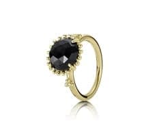 Pandora Shining Star Stackable Ring Black Spinel 150145ME 150145 — Foto 1 von 1