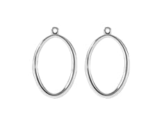 Whispers Oval Earring Charms