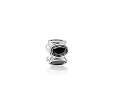 Black Oval Lights Charm