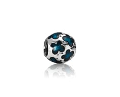 Charm Butterfly Teal Enamel