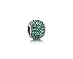 Dark Green Pavé Ball