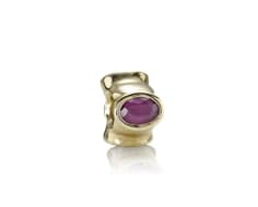 Pandora 14K Gold Big Rubies Charm 750296RU 750296 — foto 1 de 1