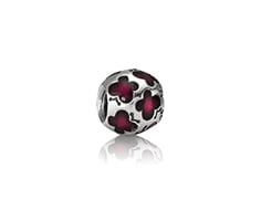 Charm Butterfly Purple Enamel