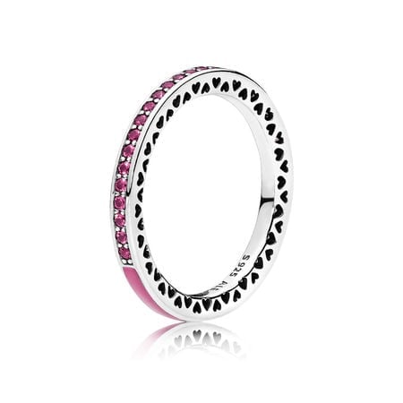 Orchid Radiant Hearts of Pandora Ring