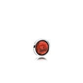 Garnet Red January Birthstone Locket Element