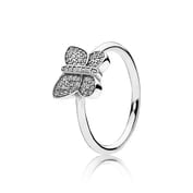 Sparkling Butterfly Ring