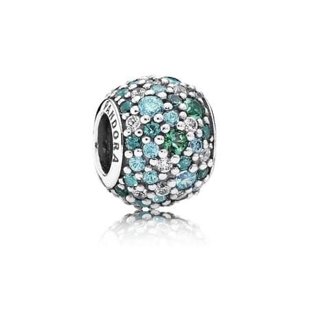 Pandora Ocean Mosaic Pave Charm with Multi-Color Zirconia 791261MCZMX 791261 — Foto 1 von 2