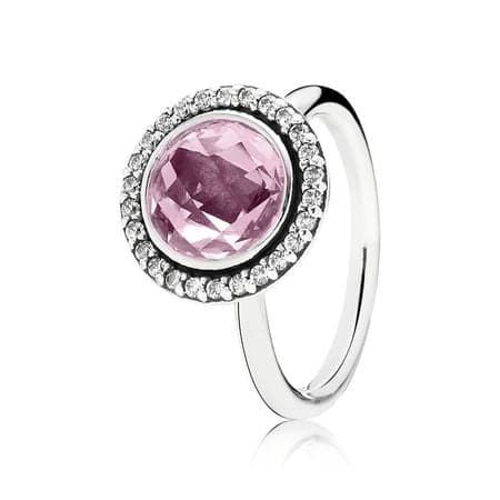 Pandora Statement Sparkling Pink Ring 190904PCZ 190904 — Foto 1 von 1