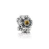 Pandora Bead Birthday Blooms November w/Golden Citrine 790580CIG 790580 — Foto 1 von 1