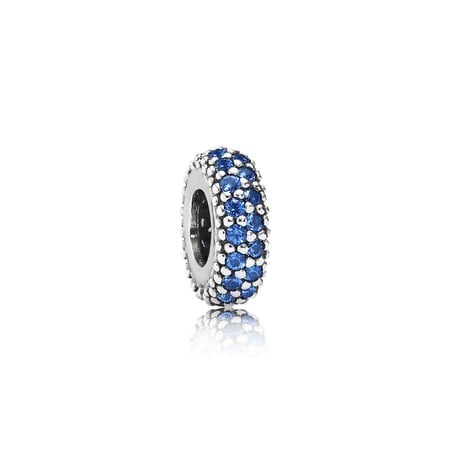 Inspiration Within Spacer with Blue Crystal