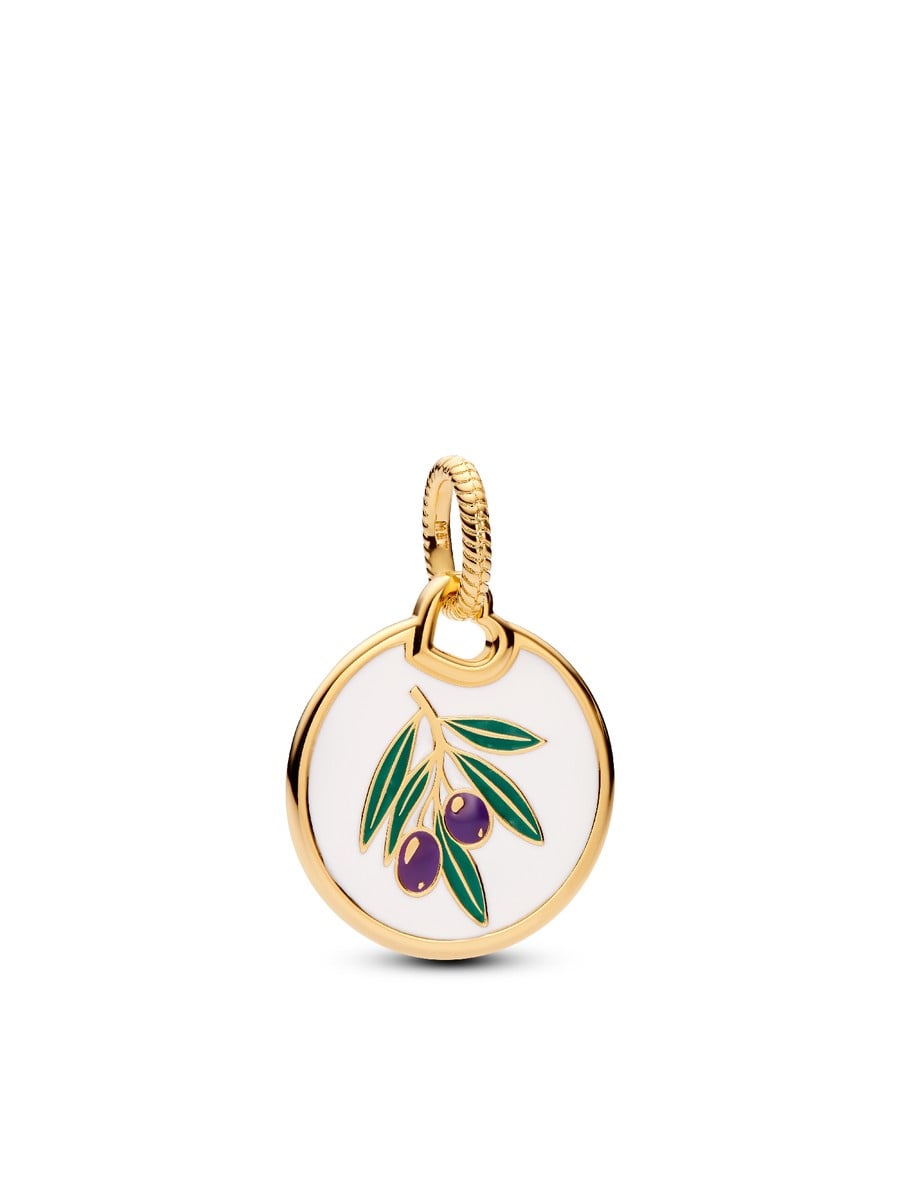 Faith and Hope Olive Dangle Charm (14k Gold-Plated)