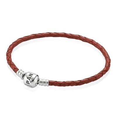 Single leather bracelet