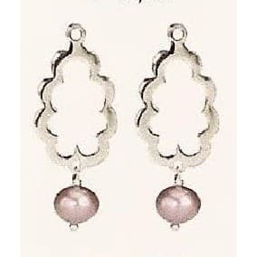 Pandora Mix & Match Earring Charm, Purple Pearl 29605PLP 29605PLP / 290605PLP — foto 1 de 1