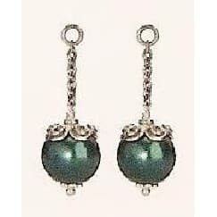 Pandora Mix & Match Earring Charm, Teal Pearl 29611PTL 29611PTL / 290611PTL — Foto 1 von 1