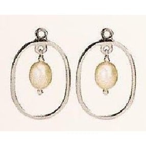 Silver Pendant with Pearl