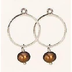 Pandora Mix & Match Earring Charm, Copper Coloured Pearl 29613PRC 29613PRC / 290613PRC — Foto 1 von 1