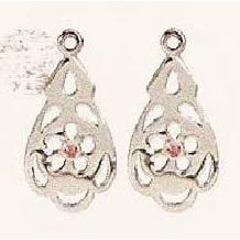 Silver Pendant with Cubic Zirconia
