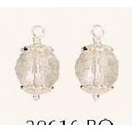 Mix & Match Earring Charm, Rose Quartz