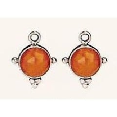 Mix & Match Earring Charm, Carnelian
