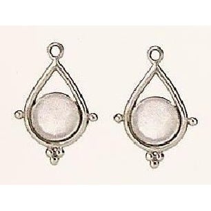 Mix & Match Earring Charm, Chalcedony
