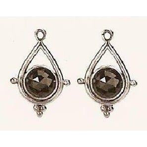Mix & Match Earring Charm, Melanite