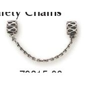 Silver safety chain