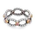 Silver Ring, 14ct, Sapphire
