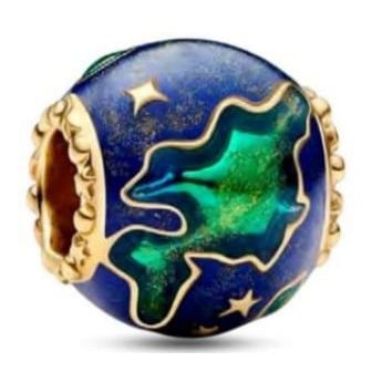 Planet Erde Charm