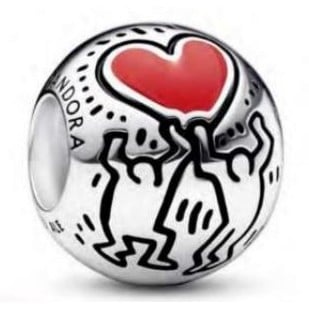 Keith Haring x Pandora Love Figures Charm
