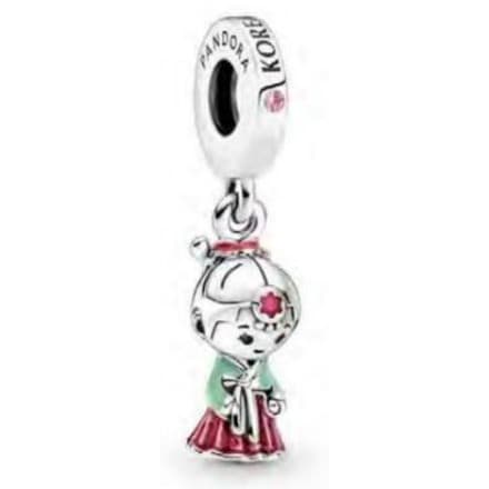 Pandora Korean Doll Hanbok Dangle Charm 799499C01 799499 — foto 1 de 1