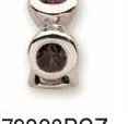 Lights Brown CZ Spacer