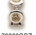Lights Champagne CZ Spacer