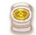 Big CZ - Cat's Eye Charm