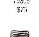 Sterling Silver and 14K Gold Charm