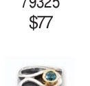 Infinity with Blue Topaz Charm