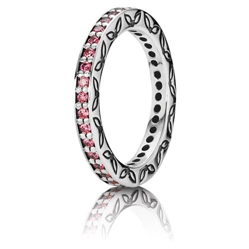 Pandora Eternity Ring with Salmon Zirconia 190618CZS 190618 — Foto 1 von 1
