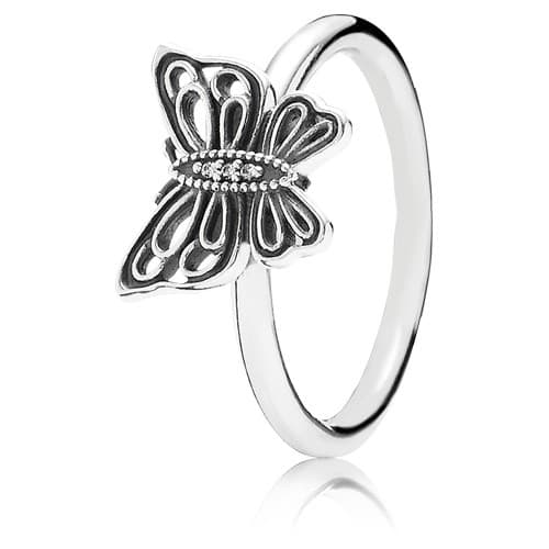 Pandora Butterfly Ring 190901CZ 190901 — foto 1 de 1